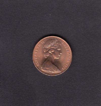 Beschrijving: 2 Cent ELIZABETH II  